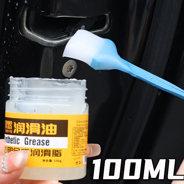Lubricating Grease Car Sunroof Track Door Abnormal Noise Antirust Oil White Mechanical Maintenance Gear Bearing Oil Grease Kit car lubricant silicone grease lubricant silicone grease grease lubricant