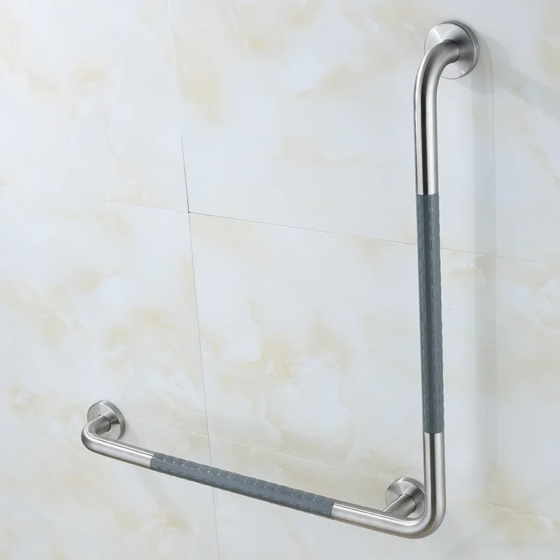 Aging friendly renovation of toilet toilet, folding armrest, accessible toilet, stainless steel grab bar