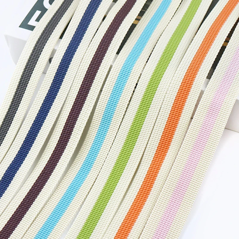 Durable 25mm Decorative Webbing Strap for DIY Accessories and Crafts