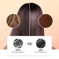 Peigne électrique chaud multifonction sans fil, peigne à lisser les cheveux, Ion négatif, outil de coiffure Anti-chaleur, brosse à lisser les cheveux 2