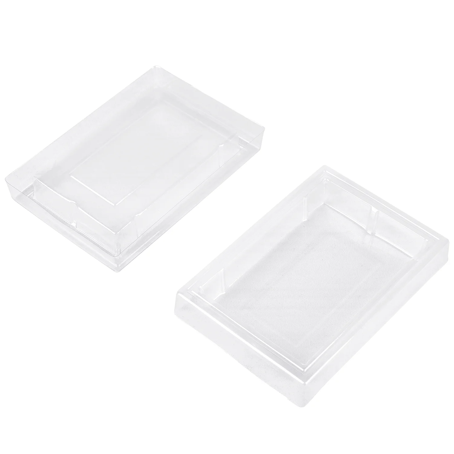 Clear Inlay Plástico Inserir Bandeja Interna para Nintendo Famicom Jogos Substituição Display Case fc - Image 3