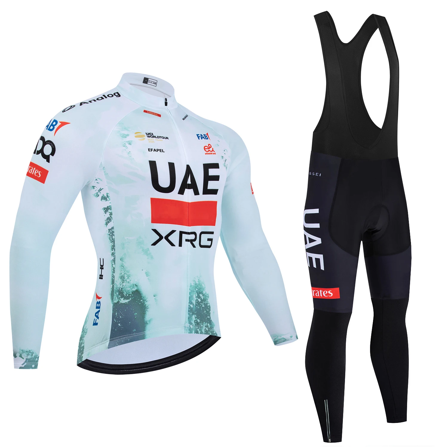 Novo 2026 manga longa camisa de ciclismo bicicleta maillot calças ...