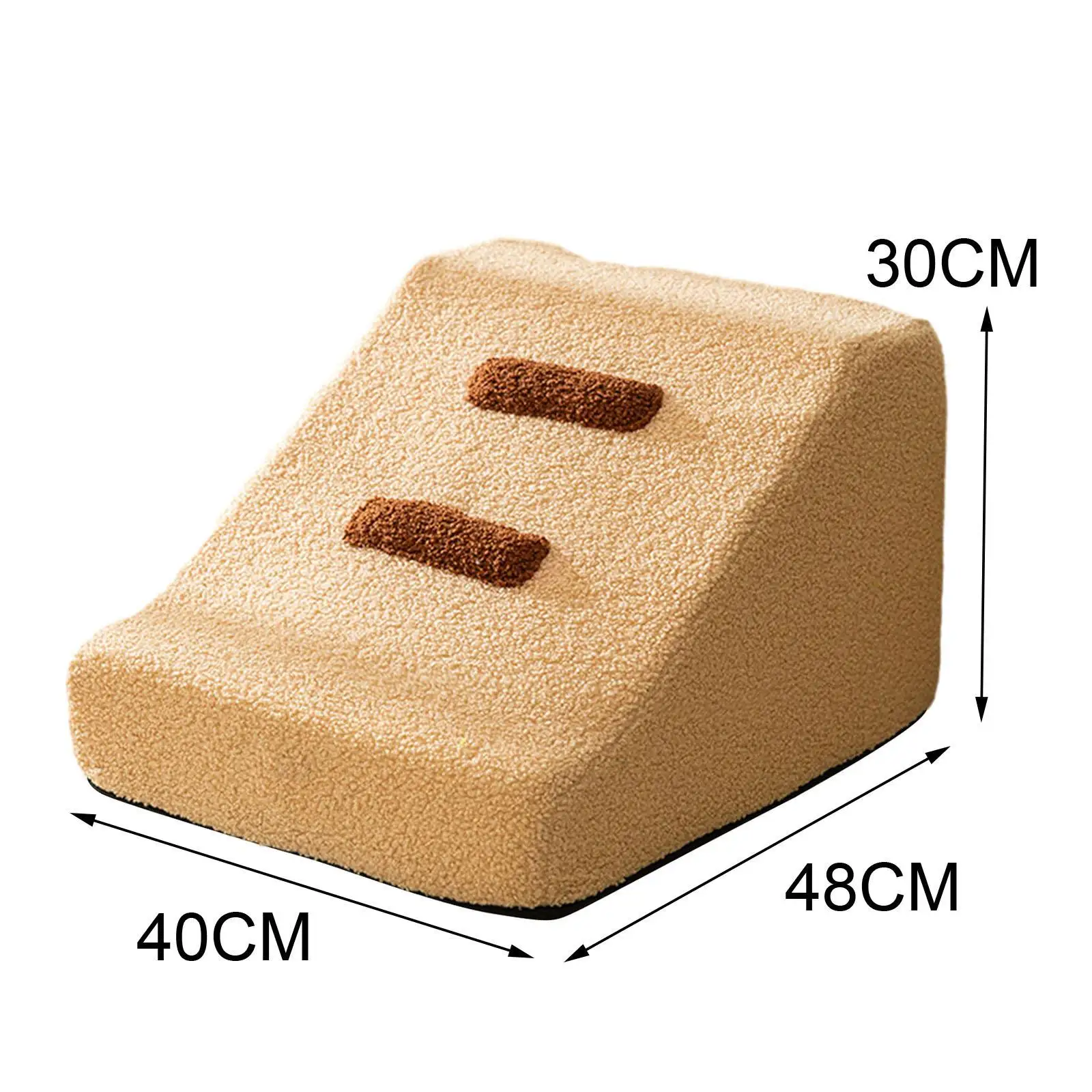 Dog Stairs Indoor Outdoor Use Sturdy Machine Washable Cover Stable Comfortable