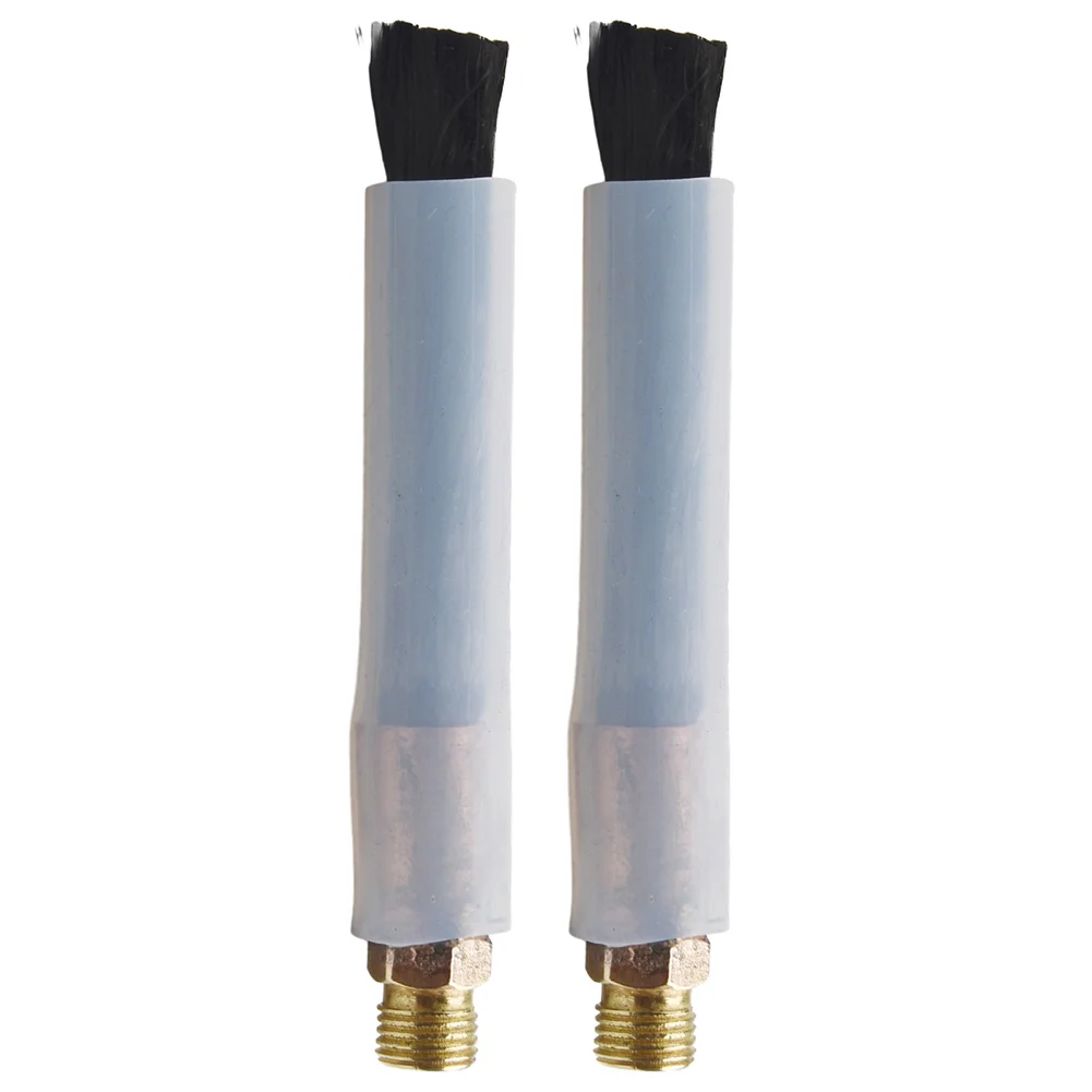 Cleaning Brush 2pcs Carbon Fiber Pickling Brush Electrolytic Polishing For Weld Seam Bead Joint Cleaning Machine