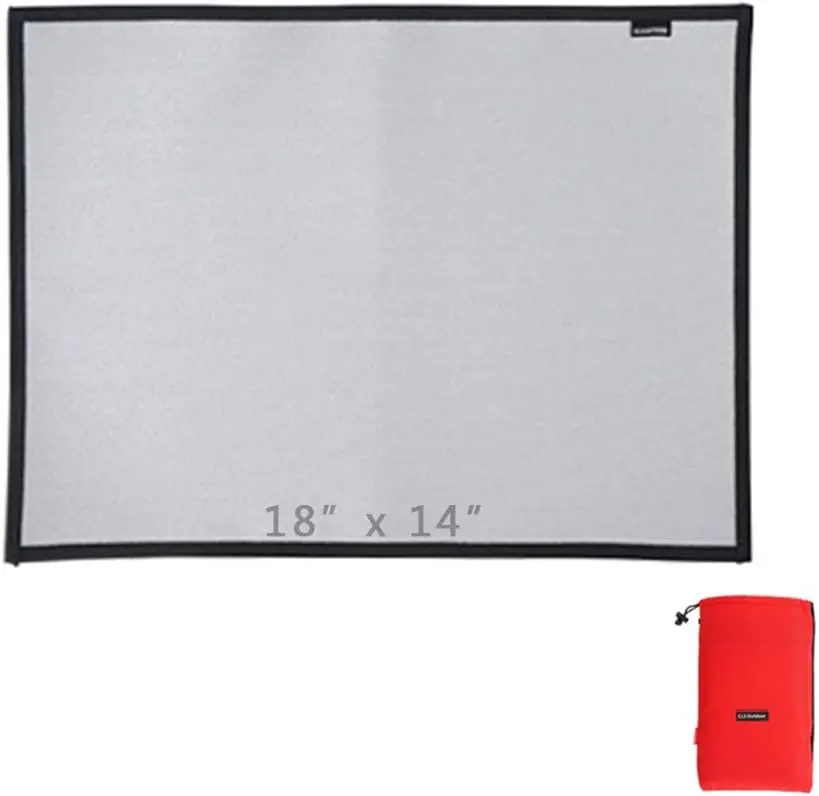 Fire Pit Mat for Deck Fireproof, Outdoor Wood Stove Hearth Pads, Camping BBQ Mat with Fire Retardant to Protect Your Deck Patio