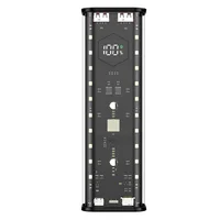 21700 Battery Storage Box 4 Slots DIY Power Bank Box for 21700 Charger Dual USB Output TypeC Input Black-BLife 2