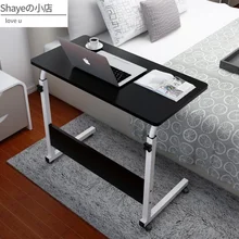 

Portable Bed Side Desk Adjustable Computer Table Laptop Desk Coffee Tables Can Be Lifted Standing Desk Furniture for Living Room