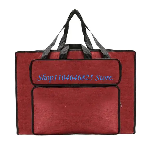 Small Art Folder Bag with Handle Watercolor Painting Carrying Bag Drawing Board Carrying Bag For Painting Canvas Artwork 1
