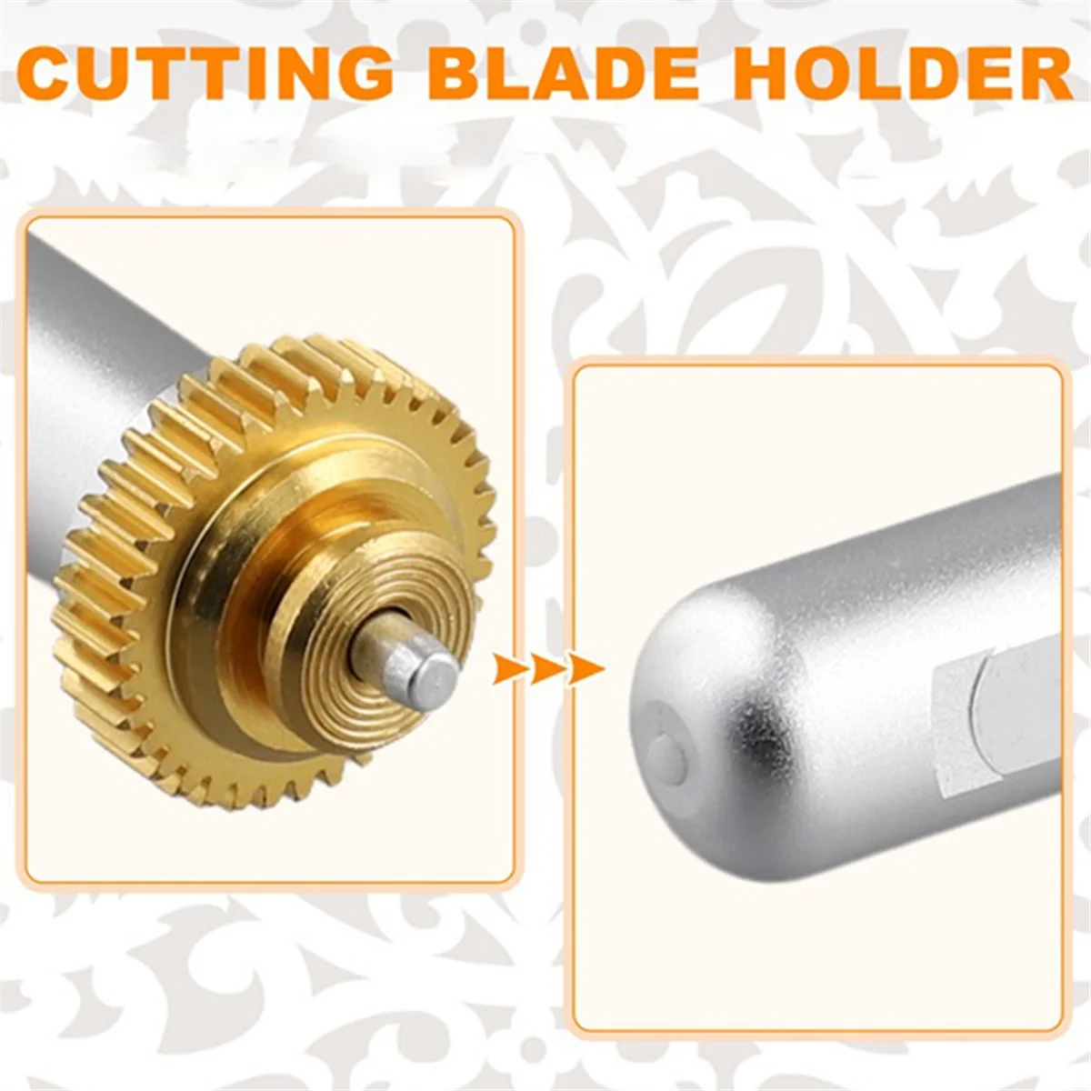 Quick Swap Housing with Debossing Tip, Scoring and Double Scoring Wheel Bundle-Craft Cutting Tools for Cricut Maker