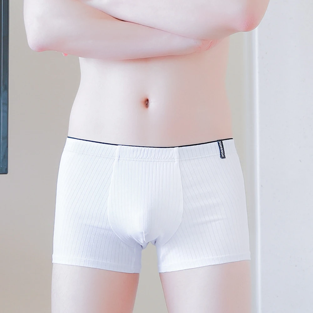 

Fashion Men's Soft Boxer Shorts Men Briefs Underwear Cotton Breathable Underpants Shorts Pouch Panties Boxers