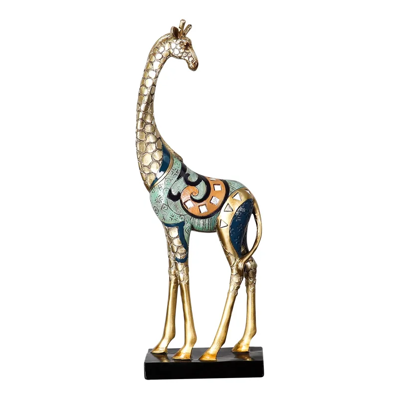 

XL Giraffe Decoration Creative Villa New House and Living Room TV Cabinet Hallway Home Furnishings