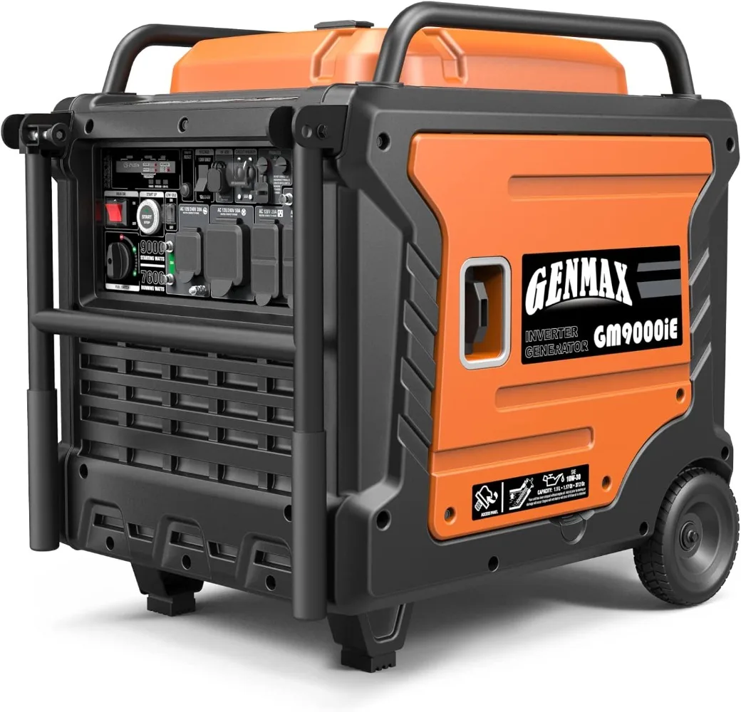 Generator EPA Compliant Eco-Mode Feature Ultra Lightweight Backup Home Use & Camping Easy To Carry And Use