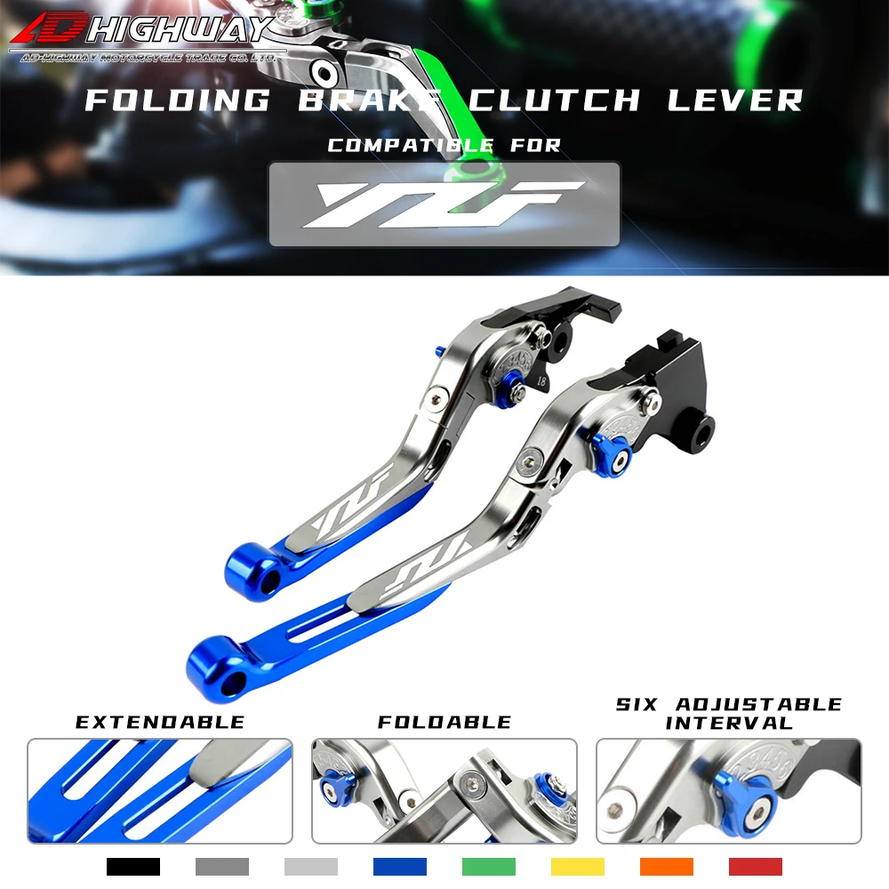 

Ручка рычага алюминиевая складная для YAMAHA YZF R3, 2005-2019