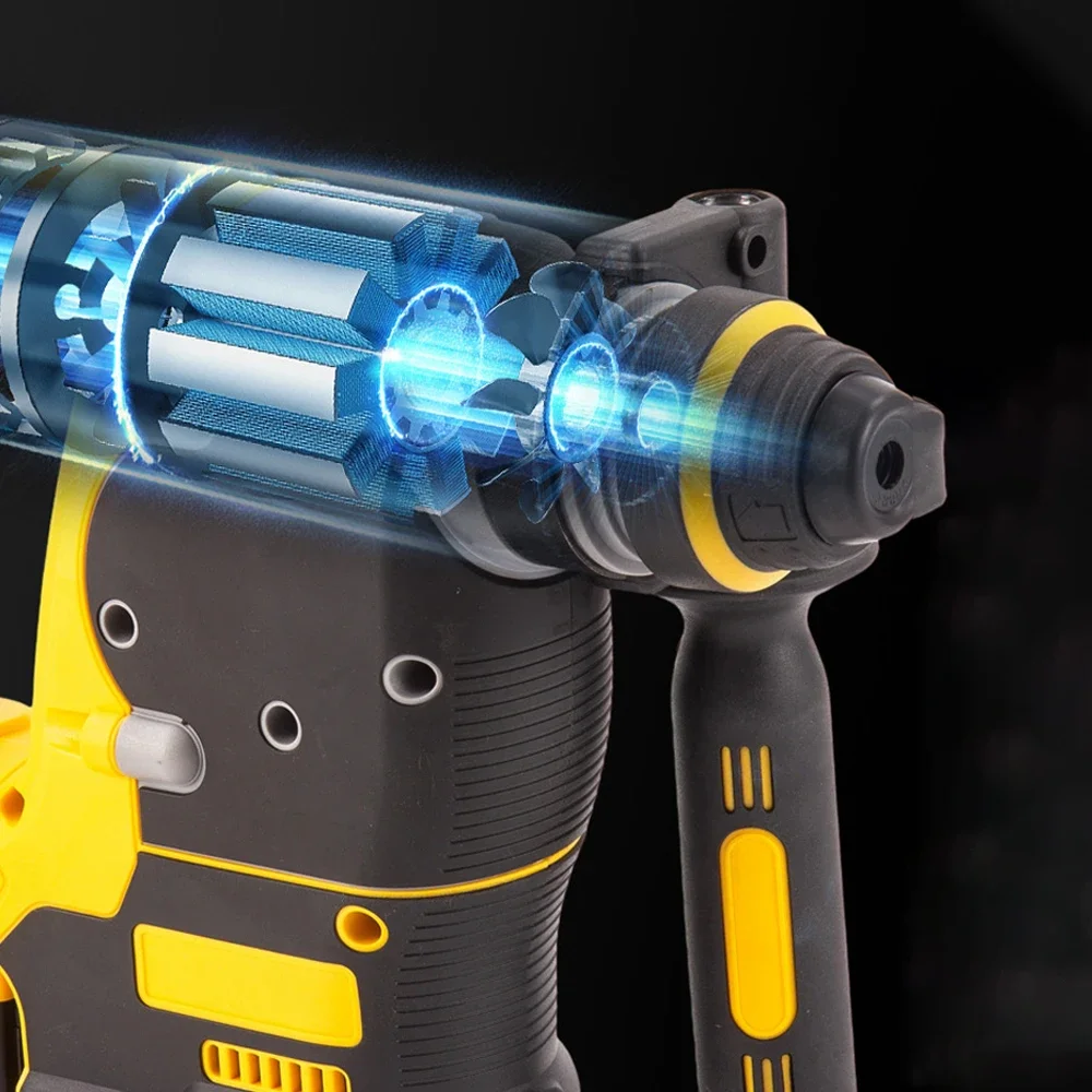 Electric Hammer 21v Multifunctional Rechargeable Brushless Hammer Bespoke Electric Hammer 3 In 1 Impact Drill Electric Pick 4