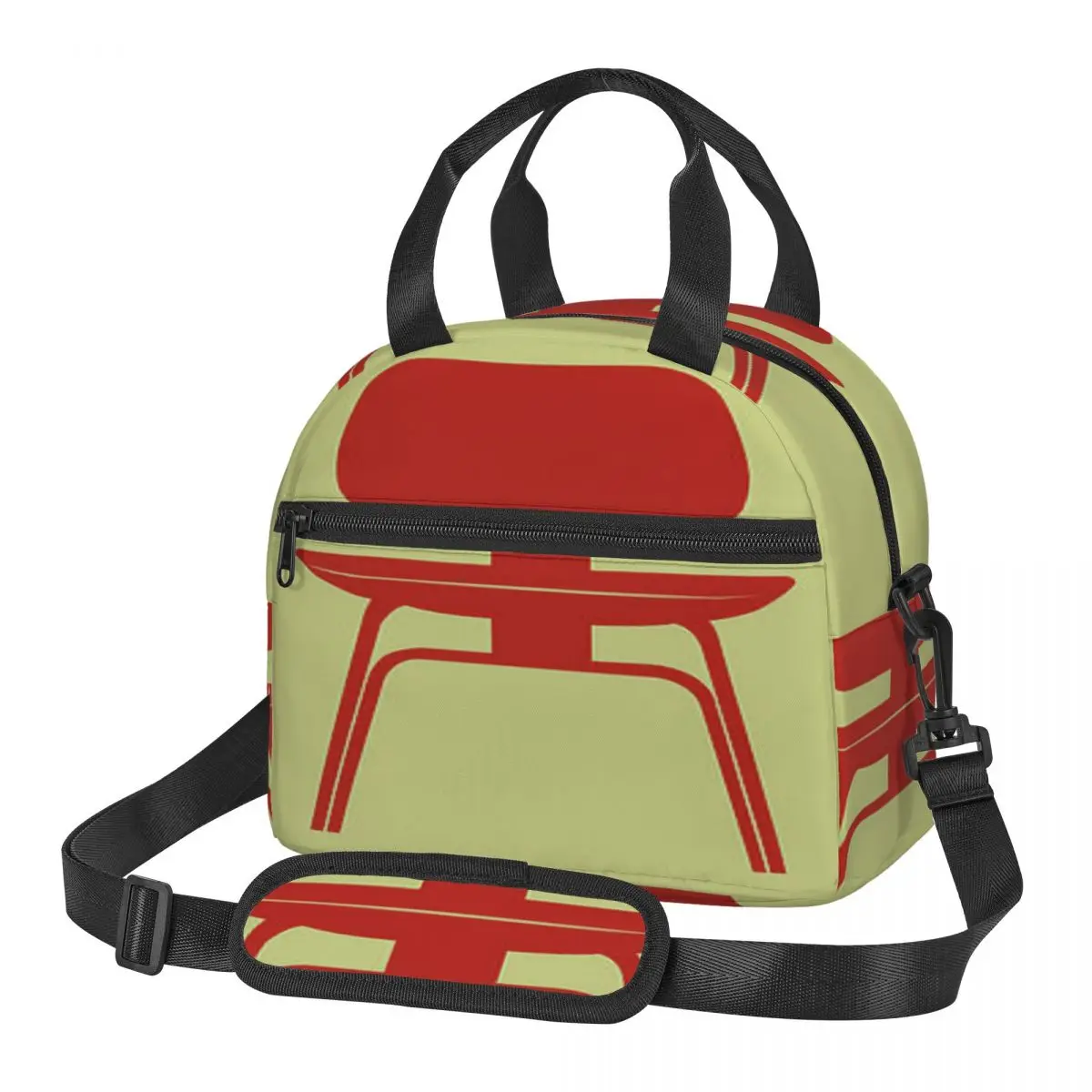 Eames Chair Naxart Studio Lunch Tote Lunch Bag Thermo Container Borsa Per Il Pranzo Dei Bambini