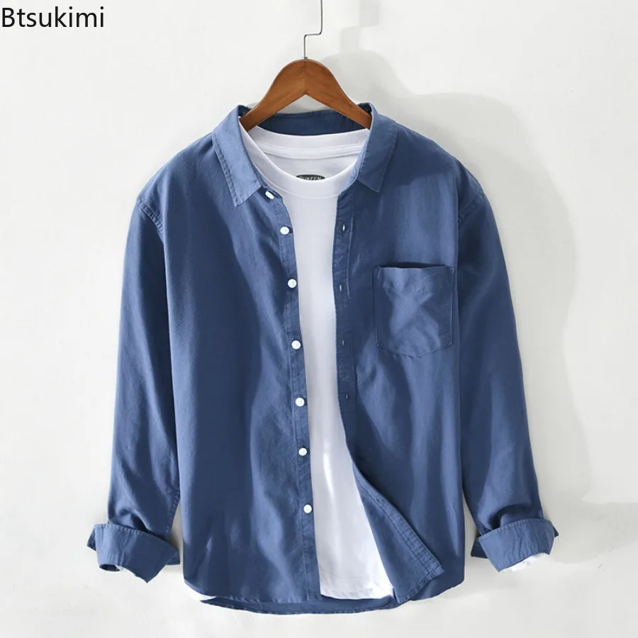 Модные Мужские Простые повседневные