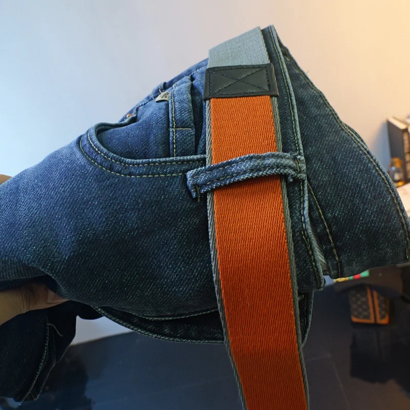 Embroidered Jeans Men's 2023 New Fall/Winter Slim All-Matching Fashion Skinny Stretch Pants Men's Clothing Men's Pants