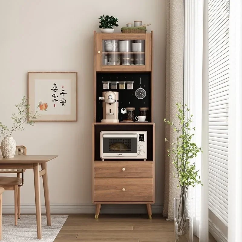 Wooden Kitchen Pantry Storage Cabinet, Freestanding Hutch Cabinet Storage Doors & Shelves, et Sideboard, Console Table