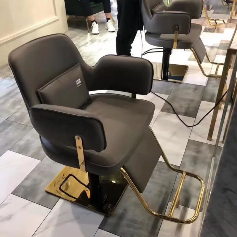 

Luxury Pedicure Barber Chair Makeup Beauty Recline Bar Salon Chair Dressing Cosmetology Silla Barberia Salon Furniture OK50LF