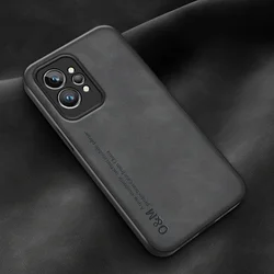 Custodia per telefono in pelle vintage con magnete e copertura morbida in ferro