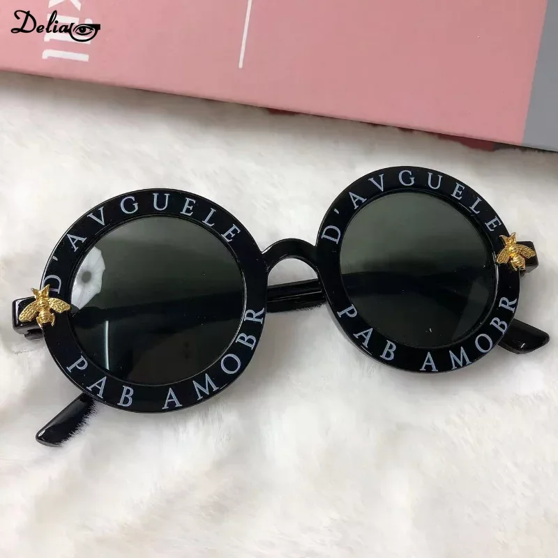 Fashion Children Sunglasses Round Classic Cute Girls Kids UV400 Protection