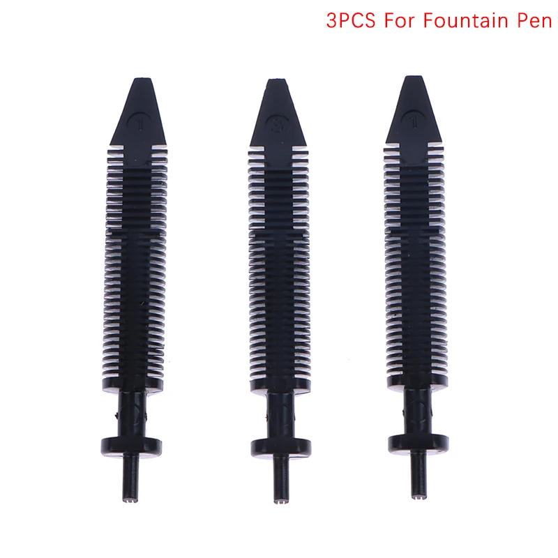 3PCS Feed Nib Fountain Pen Feed Nib Double Sink System for Smoother Ink