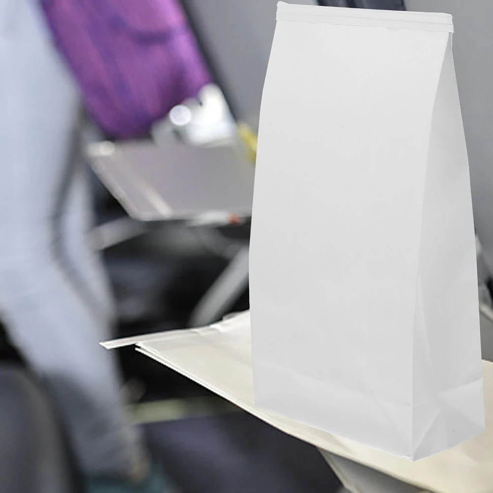 10pcs Bags Bag Vomit Disposable Barf Emesis Sickness Travel Car Sick Puke Pack Motion Sickness Vomit Car Airplane Cleaning Bags 2