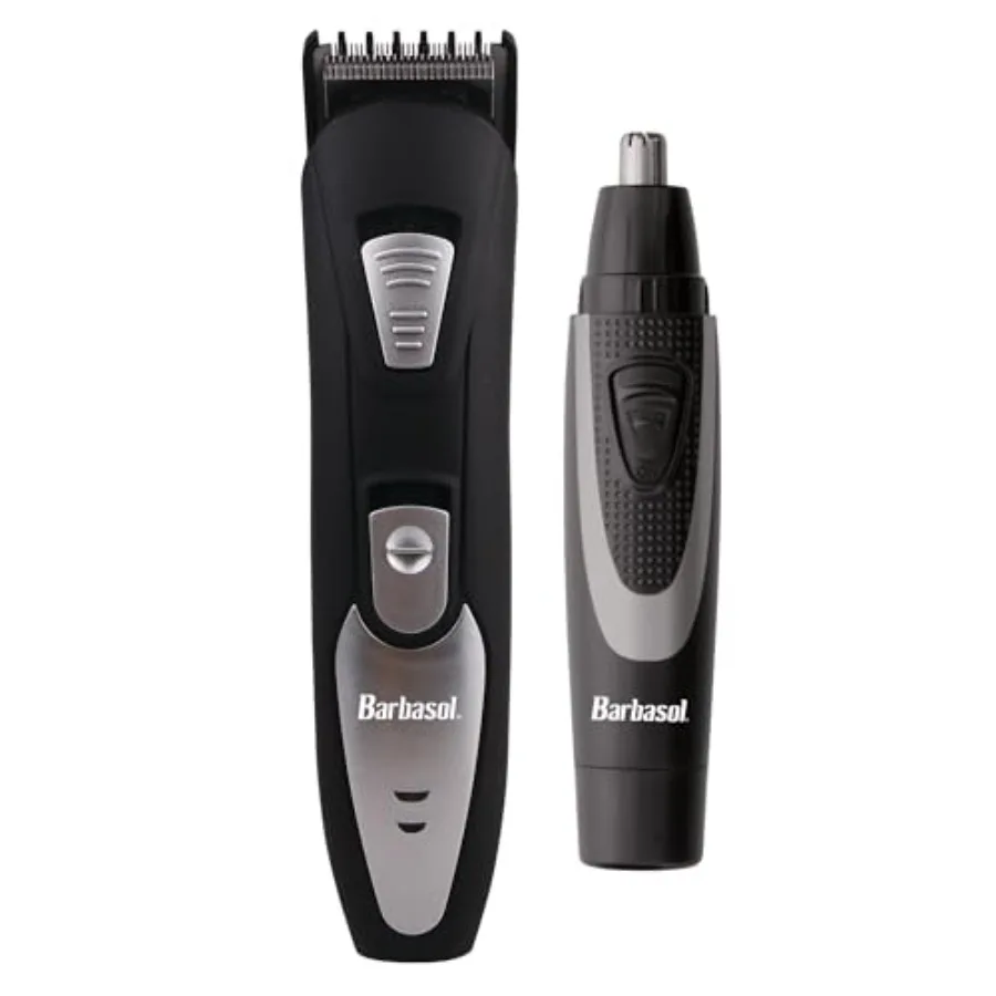 Premium Beard and Nose Trimmer Set for Men