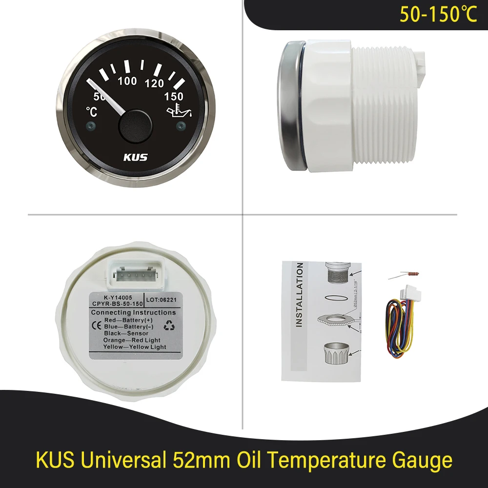 Oil Temperature Gauge - CPYR, Temperature Monitor