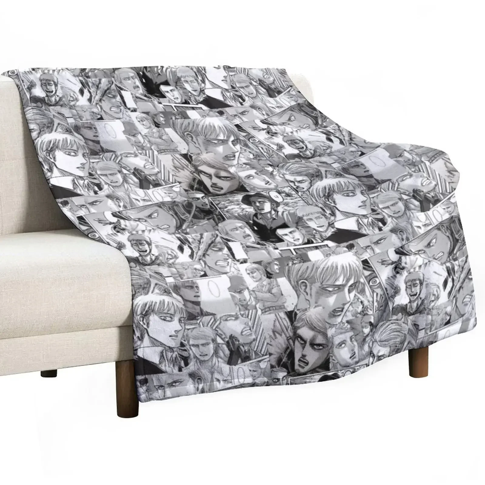 

Jean Manga Panels Throw Blanket for sofa Winter beds christmas decoration Blankets