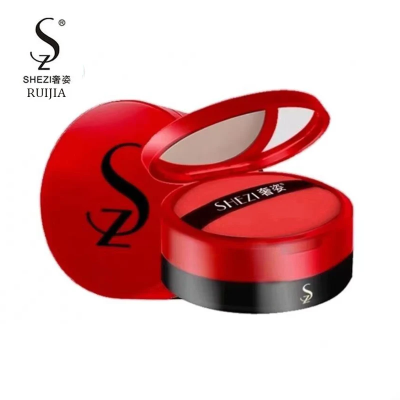 

Shezi Ruijia Air Cushion Red Skin Care BB Cream Waterproof Foundation Full Cover Face Base Soft Concealer Beauty Makeup Cosmetic