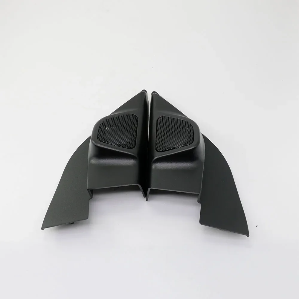 2PCS for Nissan Almera/Sunny 2010-Car Tweeter Refitting Audio Door Angle Gum Speaker Cover Boxes Mounts