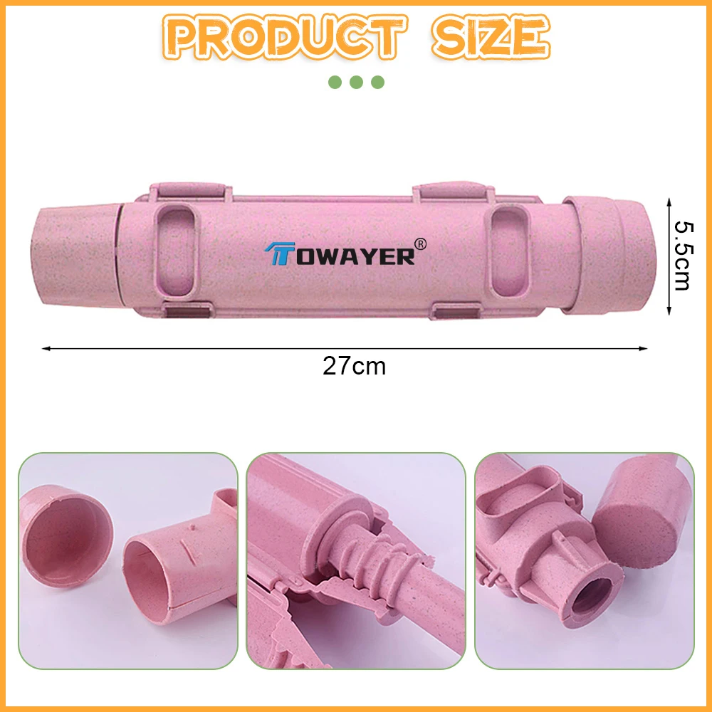 Sushi Maker Japanese Roller Rice Mold Bazooka Vegetable Meat Rolling DIY Home Kitchen Gadgets