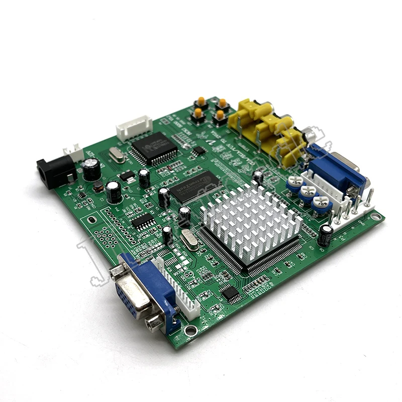 GBS 8200 아케이드 게임 컨버터 보드, CGA, YUV, EGA, RGB 신호-VGA, HD 비디오, 듀얼 출력, 비차폐 보호