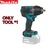 Makita high torque lithium power tool DTW700 rechargeable 18V brushless electric impact wrench 700N M-torque high-speed motor 3