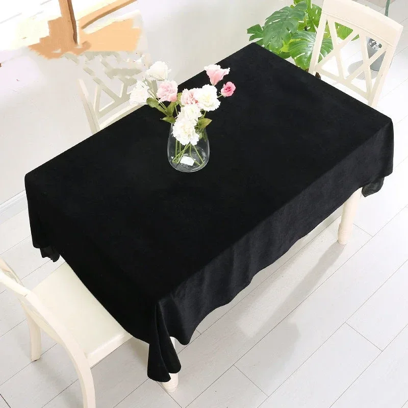 

Thickened canary cloth conference table cloth rectangular floor stalls solid color flannelette activity festive red cloth