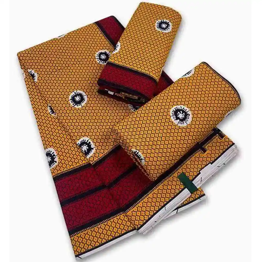 

Veritable Super Guaranteed Real Wax Print Fabric Real Dutch Hollandais Original Pagne Africa Dress 100% Cotton Wrapper Loincloth