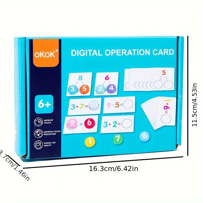 Kids Arithmetic Learning Cards 3
