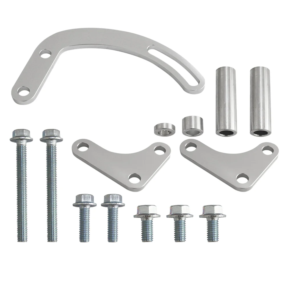 

1 Set Power Steering Pump Bracket Replacement Pump Bracket Mounting Kit