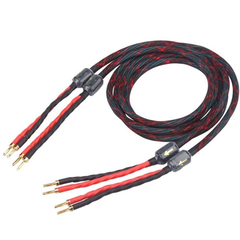 1Pair Hifi Speaker Cable HIFI 
