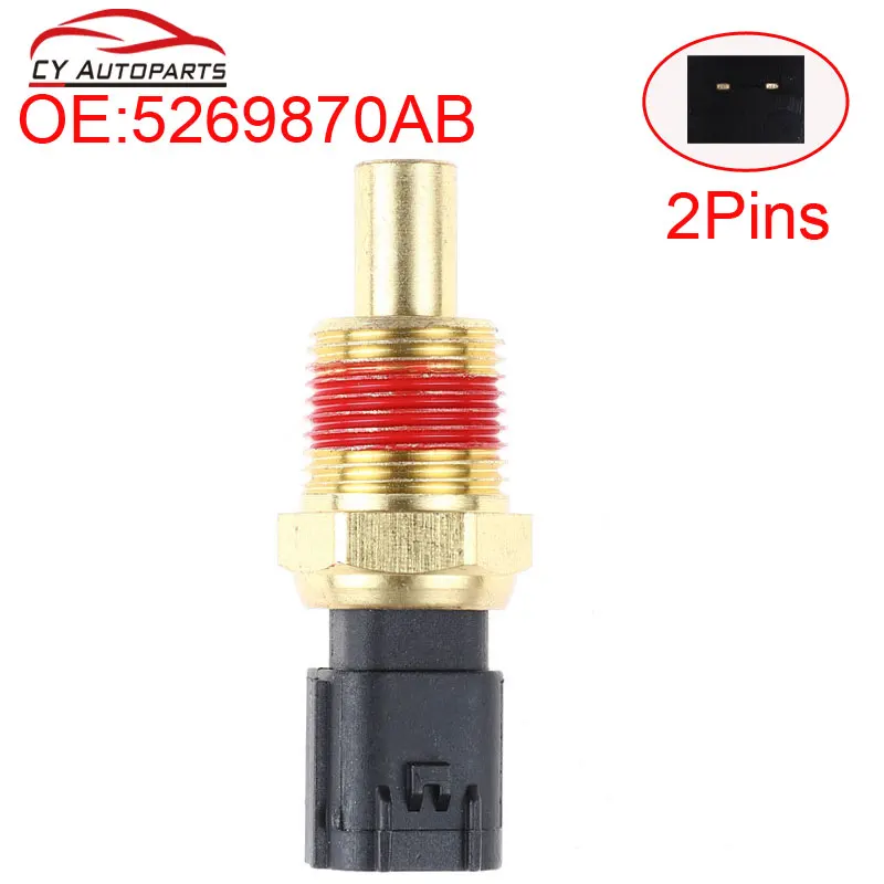 

New Engine Coolant Temperature Sensor For Chrysler Dodge Jeep Plymouth 2001-2013 5269870AB