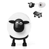 Cute Black Sheep Bathroom Roll Paper Rack High Quality Paper Towel Storage Cartoon Sheep Paper Rack Family Decorative Ornaments 4