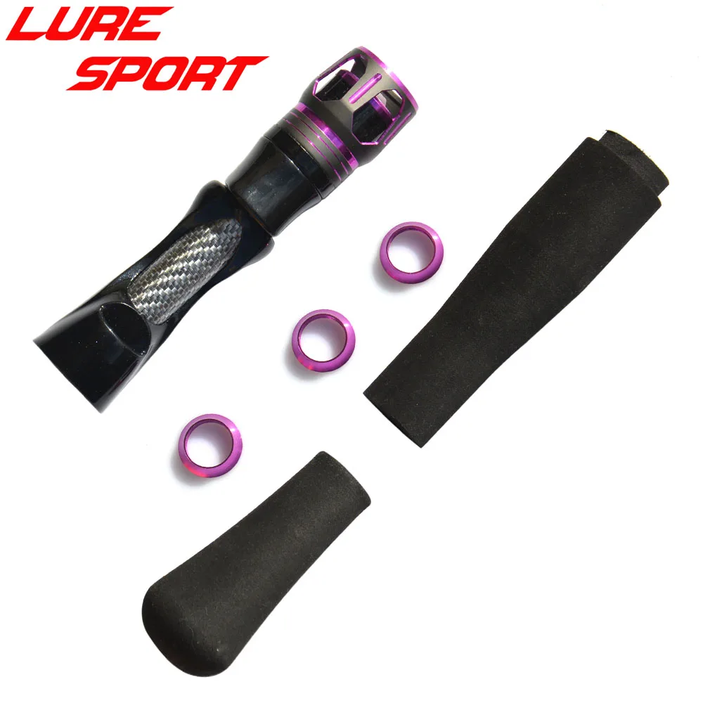 LureSport XCG Rollenhalterung EVA-Griff-Endstück Windcheck-Kit Spinnruten-Bauteile Reparatur-DIY-Zubehör