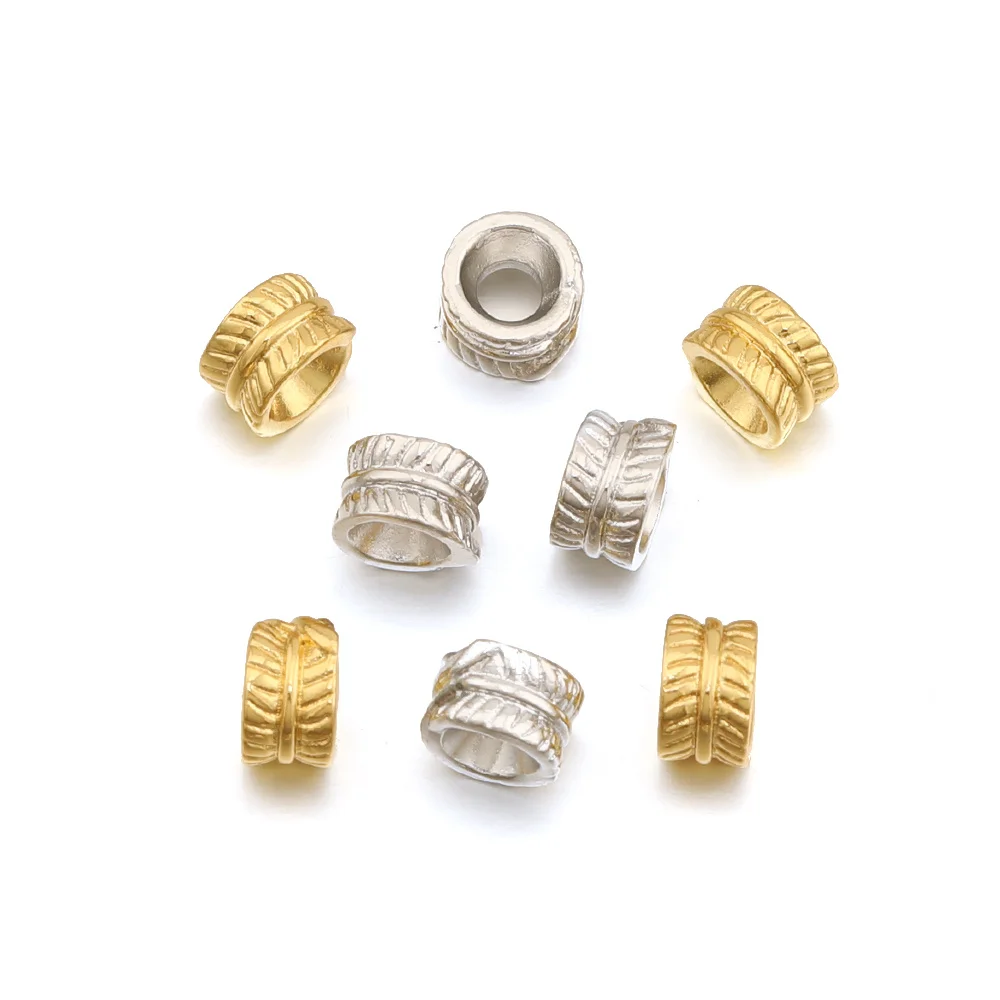 Cordial Design 5*8MM 100Pcs Jewelry Spacer/Cylinder Shape/Genuine Gold Plating/Jewelry Findings & Components/DIY Bead/Hand Made - cordial
