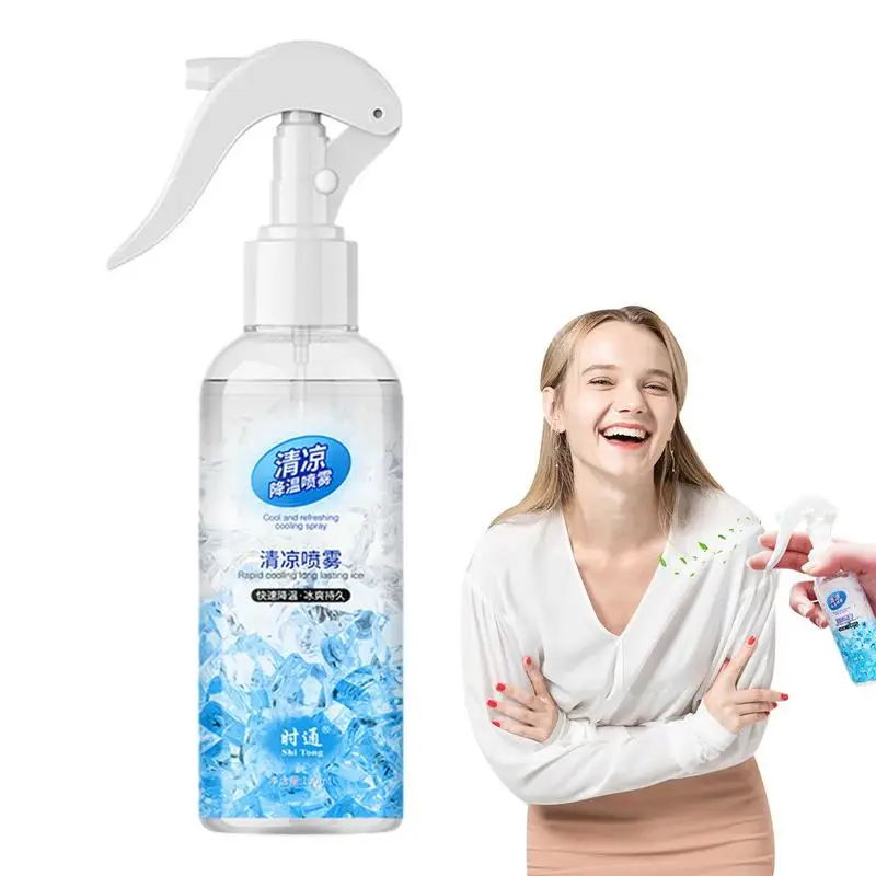 1pcs Cooling Spray For Hot Weather Gentle Soothing Summer Spray Instant Cool Moisturizing Cooling to Keep Cool in the Heat atomizing sprayer