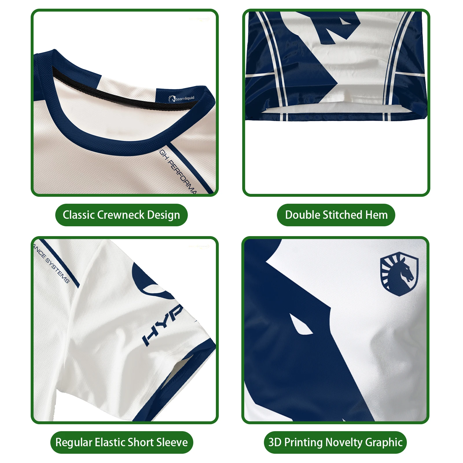 Uniformes de equipo líquidos CS: e-sports GO, trajes de entrenamiento de competición, camisetas deportivas para hombre, 