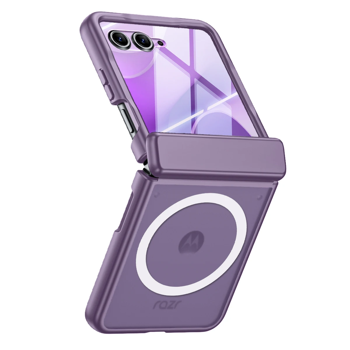 Matte Skin-Friendly Magnetic Folding Shockproof Case Cover