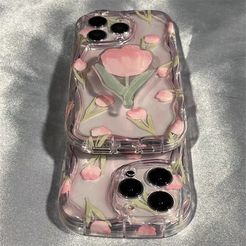 Tulips Flower Design Phone Case Cover