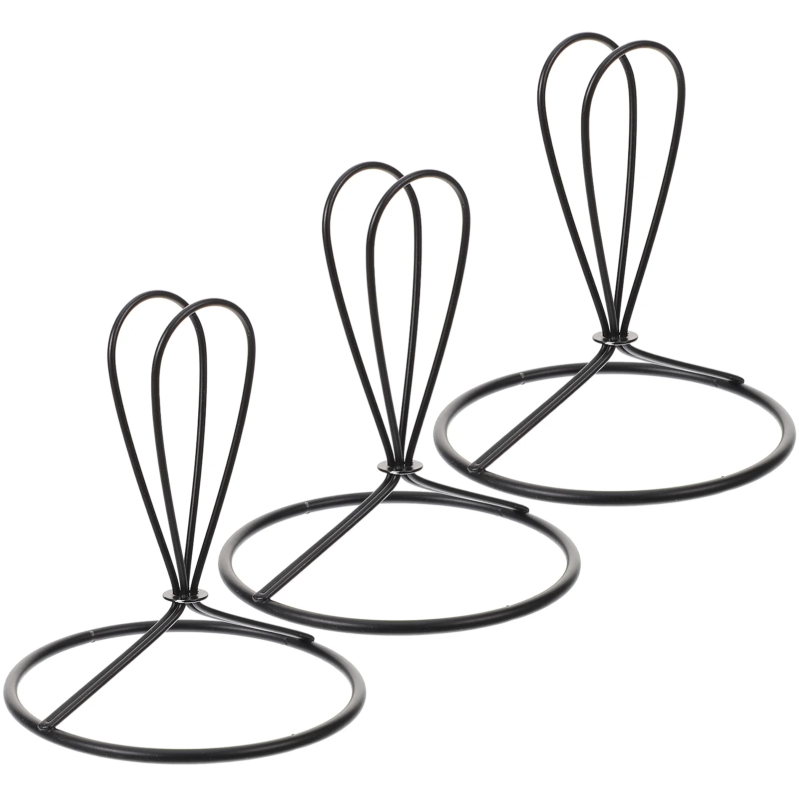 

3pcs Clip on Lampshade Frame Round Lamp Bulb Holder Replacement Bulb Holder