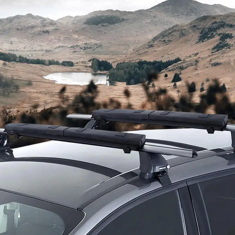 Cuscinetti Per Barre Tetto 72 Cm - Protezione Attrezzatura Sportiva Per Surf, Kayak - Foto 4